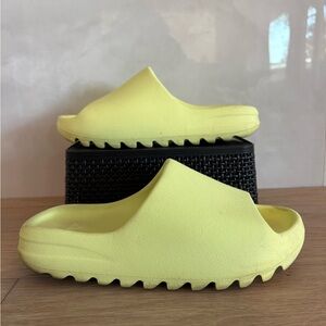 Yeezy Neon Yellow Slide Sandals
